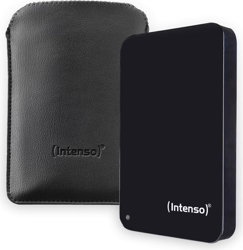 D.Duro Externo Intenso HD 6023560 2.5' - 1TB + funda - USB 3.0 -  Negro características