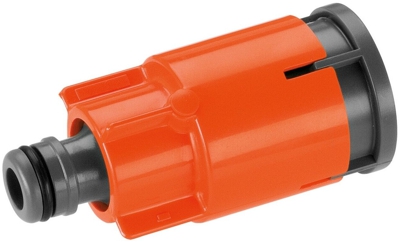 Toma de agua con válvula de cierre, Piezas de la válvula