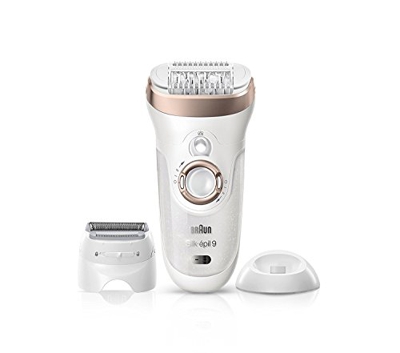 Braun Silk-Épil 9 9-561 Wet&Dry Epilatore Elettrico senza Fili con 6 accessori