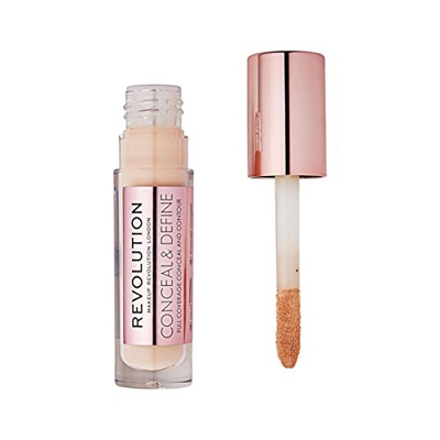 Corrector Líquido Conceal & Define Makeup Revolution C6 #E1c2b0