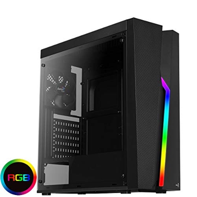 Aerocool Bolt RGB / Negro - Caja/Torre