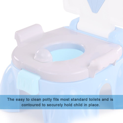 Asiento de inodoro bebé cojín amortiguador del inodoro de asiento Toilet cómodo asiento de bebé para ir al baño de los niños unisex precio