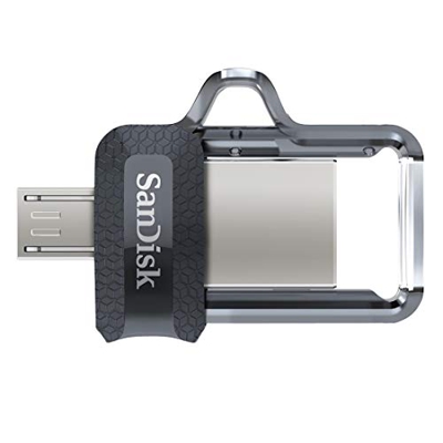 SanDisk Ultra 64GB Dual Drive USB M3.0 Flash Drive (SDDD3-064G-G46)