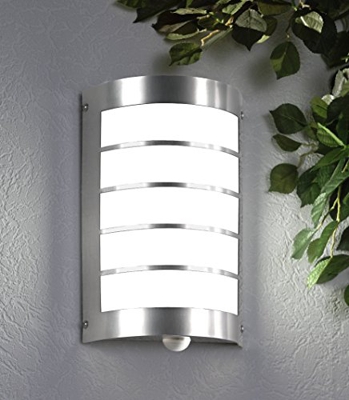 Aplique para exterior moderno Marco1 con sensor