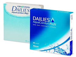 Lentes de Contacto Dailies AquaComfort Plus 90 Pack en oferta