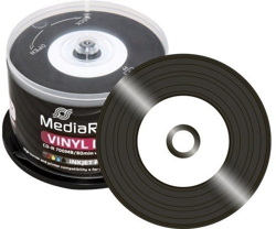 2x MR226] X 100 Mediarange Cd-R Vinilo Imprimible Black Dye 52x en Bruto precio