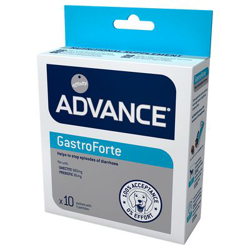 Advance GastroForte suplemento nutricional para perros - Pack % - 2 x 100 g (40 partículas) en oferta