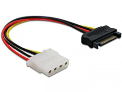 Imagen de Power SATA/Molex Cable cable de transmisión Negro / Rojo 0,12 m, Adaptador al mejor precio Power SATA/Molex Cable cable de transmisión Negro / Rojo 0,12 m, Adaptador precio