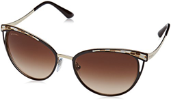 Bulgari 0BV6083 203013 56 Gafas de sol, Marrón (Brown/Pale Gold/Browngradient), Unisex-Adulto en oferta