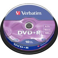 DVD+R Matt Silver 4,7 GB 10 pieza(s), DVDs vírgenes características