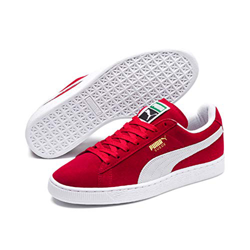 PUMA SUEDE CLASSIC+ - Zapatillas casual para hombre y mujer, color rojo,  precio y características - Shoptize
