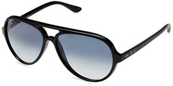 Ray-Ban Cats 5000 RB4125 601/3F (black/light blue gradient) en oferta