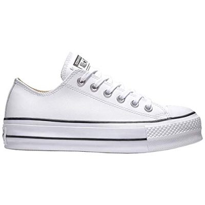 Mujer Converse Chuck Taylor Lift Clean Ox Deportivas Blanco