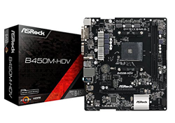 Asrock 90-MXB830-A0UAYZ B450M-HDV Zócalo AM4 AMD B450 Micro ATX en oferta
