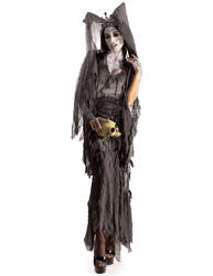Disfraz macabro mujer Halloween características