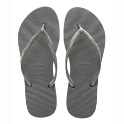 Chanclas HAVAIANAS - Slim 40000305178 Steel Gray en oferta