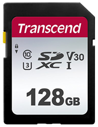 Transcend SD 128 GB 300S Clase 10 U3 Flash-Speicherkarte Neues Produkt ct ES en oferta