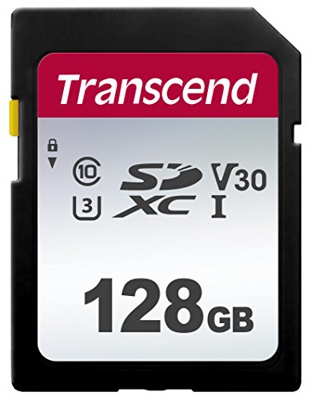 Transcend SD 128 GB 300S Clase 10 U3 Flash-Speicherkarte Neues Produkt ct ES