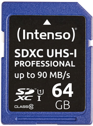 Intenso Professional SDXC 64 GB UHS-I U1 en oferta