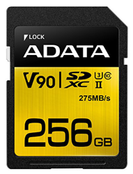 Adata Premier ONE SDXC - 256GB características