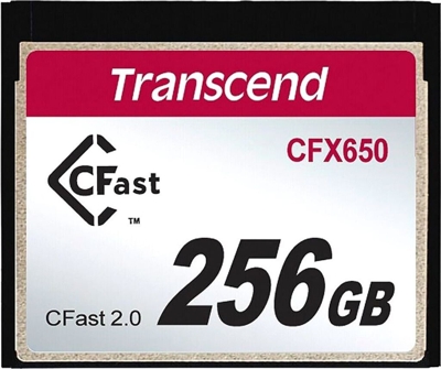 Transcend TS128GCFX650 CFX650 memory card 128 GB CFast 2.0 MLC 10.3 g