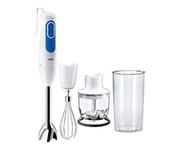 Braun MQ 3025 Spaghetti - Licuadora (600 L, 0,35 L, Botones, 13500 RPM, Batidora de inmersión, Azul, Blanco) características
