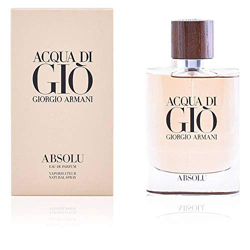 ARMANI ACQUA DI GIO ABSOLU EAU DE PARFUM 75 ML SPRAY características