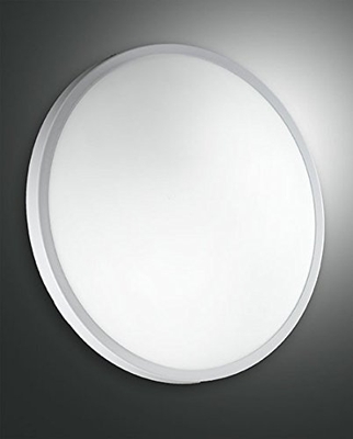 Fabas Luce 2866 - 66 - 102 Plaza lámpara de Techo Blanco IP41