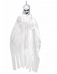 Decoración para colgar esqueleto blanco 150 cm Halloween precio