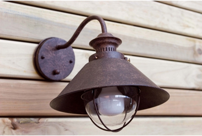 Lorefare Nautica rustikale Außenleuchte Wandlampe Leuchte Außenlampe Außenwand