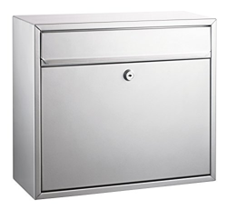 ALCO Briefkasten, silberfarben, BxTxH 360x150x310 mm, 8601 características