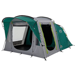 Coleman Oak Canyon 4 - Tienda Tipo túnel, para 4 Personas, con Cabina de Descanso Negra (Resistente al Agua, Columna de Agua 4500 mm) precio