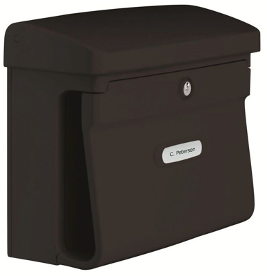 Kunststoff-Briefkasten Bremen 885 | mit integriertem Zeitungsfach | DIN C4 NEU