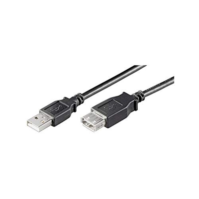 Cable USB 2.0 A macho a hembra Prolongador  3mts