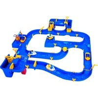BIG Waterplay Amsterdam - Pistas para vehículos de Juguete (Azul, Amarillo, De plástico, Cualquier género, Alemania, Caja)