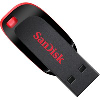 Cruzer Blade unidad flash USB 16 GB USB tipo A 2.0 Negro, Rojo, Lápiz USB características