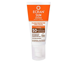 SUN LEMONOIL CARA & ESCOTE SPF50+ fluido solar 50 ml características