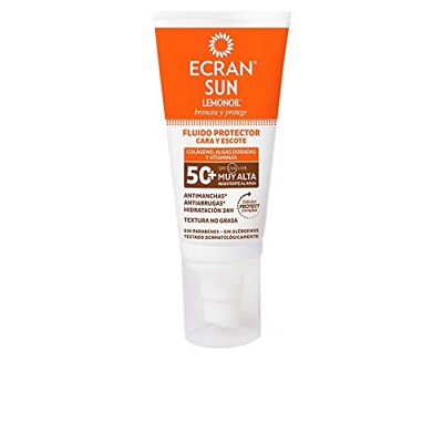 SUN LEMONOIL CARA & ESCOTE SPF50+ fluido solar 50 ml