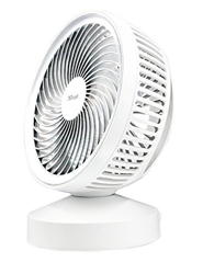 VENTILADOR USB TRUST VENTU WHITE CON ASA DE TRANSPORTE - PIE ANTIDESLIZANTE precio