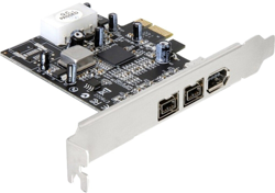 DeLock 3-Port PCI-E FireWire 400 800 (89153) en oferta