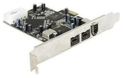 DeLock 3-Port PCI-E FireWire 400 800 (89153)