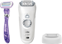 Depiladora Braun Silk-épil 7 7-537 40tweezers Plata, Blanco precio