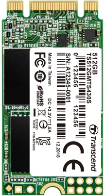 Transcend MTS430S 512GB