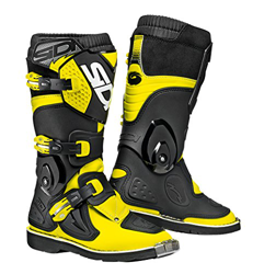 Botas Moto Off-road Sidi Flame Amarillo Fluo Negro precio