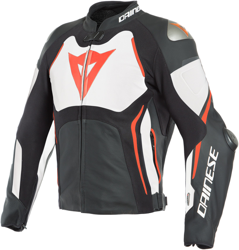 Dainese Tuono D-Air Leather Jacket Black/White/Red características