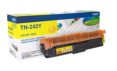 TN-242Y cartucho de tóner Original Amarillo 1 pieza(s)