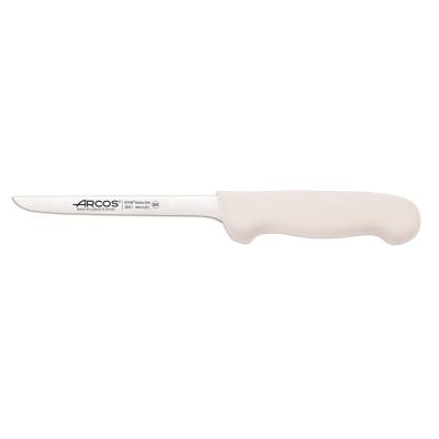Cuchillo Deshuesador Arcos Colour - Prof  294124  de acero inoxidable y mango ergonómico - Blanco