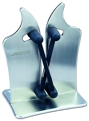 Afilador profesional Arcos 610100 de acero inoxidable en estuche