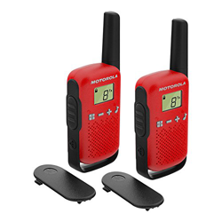 Walkie-Talkie Motorola T42 Rojo en oferta
