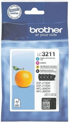Original BROTHER LC-3211 DRUCKER PATRONEN DCP J772DW J774DW MFC J890DW J491DW